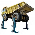 Комплект подкатных колонн OMA 488W (LTW75EC 4C+4)