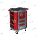 Тележка инструментальная Kronvuz ГЕФЕСТ-ТИ-6 RAL7012/3002